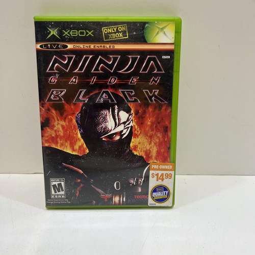 Ninja gaiden black xbox - xbox, cib