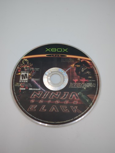 Ninja gaiden black xbox - ninja,