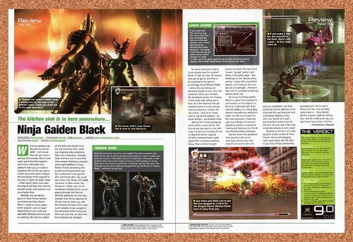 Ninja gaiden 2005 nero xbox - ninja,