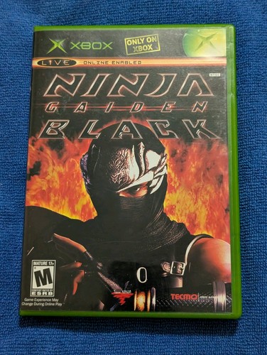 Ninja gaiden black - cib, xbox
