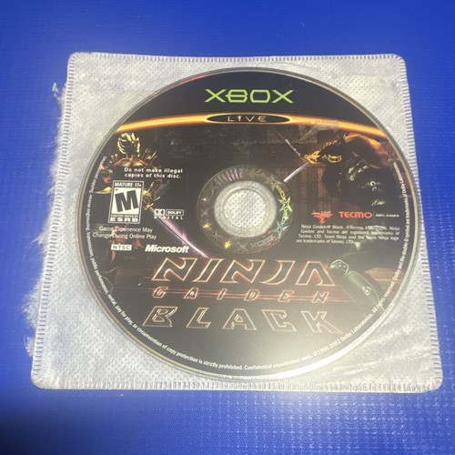 Microsoft ninja gaiden black - ninja,