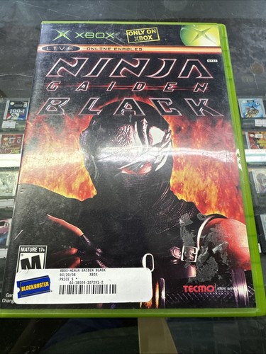 Ninja gaiden black microsoft - ninja, (microsoft