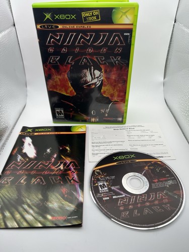 Ninja gaiden black xbox - ninja,